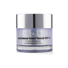 Clinique Repairwear Laser Focus Line Smoothing Face Cream SPF 15 DRY TO DRY 50mL