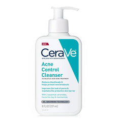 CeraVe Acne Control Cleanser, 2% Salicylic Acid Face 237mL