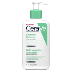 CeraVe Foaming Cleanser for Normal to Oily Skin 236mL