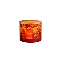 Pumpkin Clove 3-Wick Scented Candle 411g