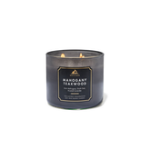 Mahogany Teakwood 3-Wick Scented Candle 411g