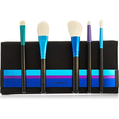MAC Enchanted Eye Brush Kit Essentials & Brushes Bag 5 PCS