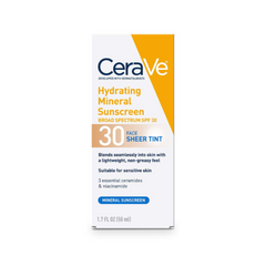 CeraVe Tinted Sunscreen for Face 30 SPF 50mL