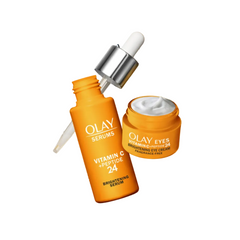 Olay Brightening Serum & Eye Care Set