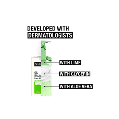 Neutrogena® Oil Balancing Face Wash for Oily Skin with Lime & Aloe Vera 200mL