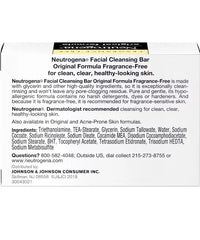 Neutrogena® Original Transparent Facial Cleansing Bar 100g