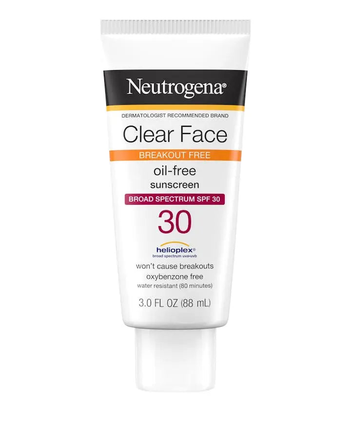 Neutrogena® Clear Face Liquid Lotion Sunscreen Broad Spectrum SPF 30 88mL