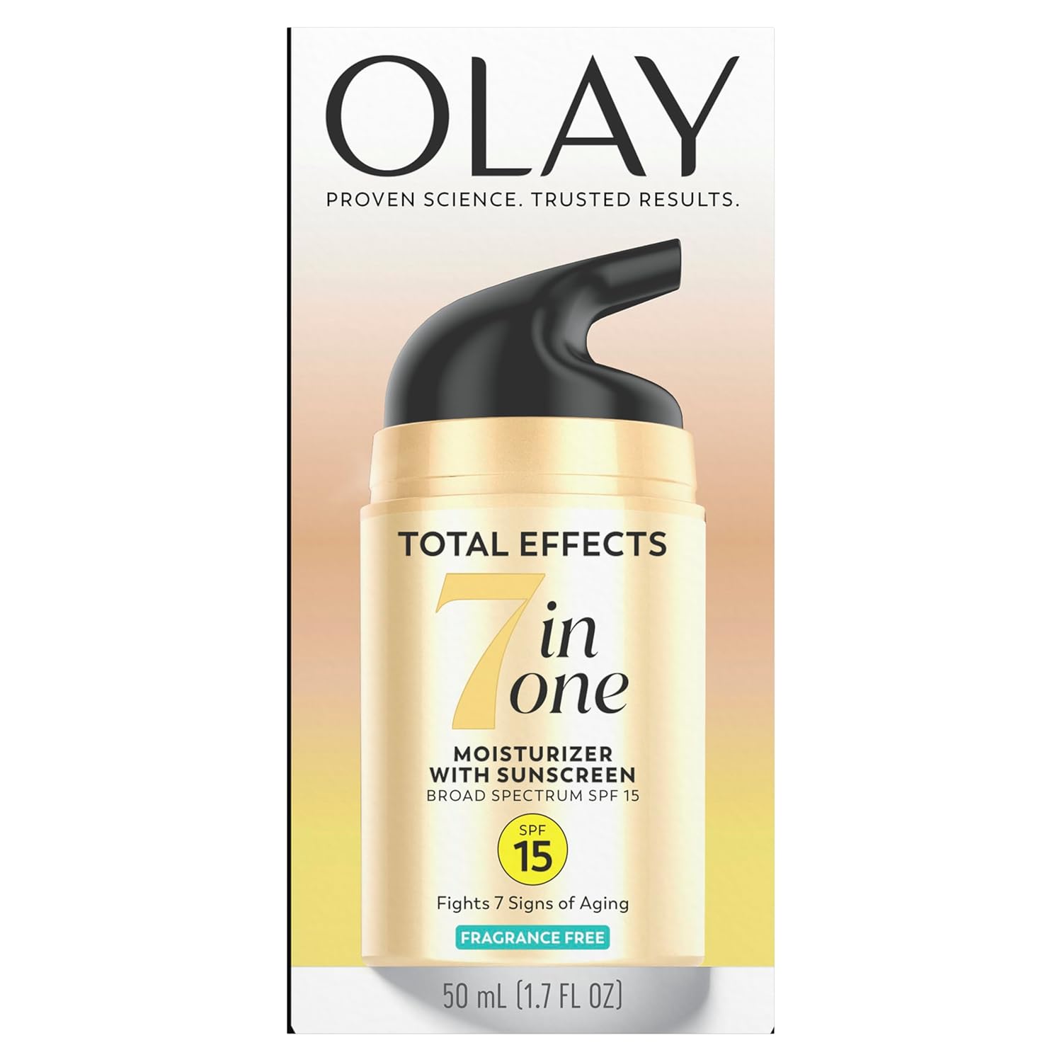 Olay Total Effects 7‑in‑1 Moisturizer (Fragrance‑Free) — 50mL