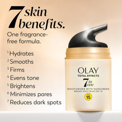 Olay Total Effects 7‑in‑1 Moisturizer (Fragrance‑Free) — 50mL