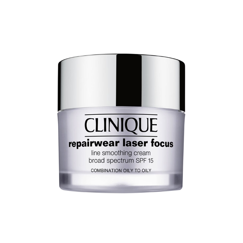 Clinique Repairwear Laser Focus Line Smoothing Face Cream SPF 15 OILY TO OILY 50mL