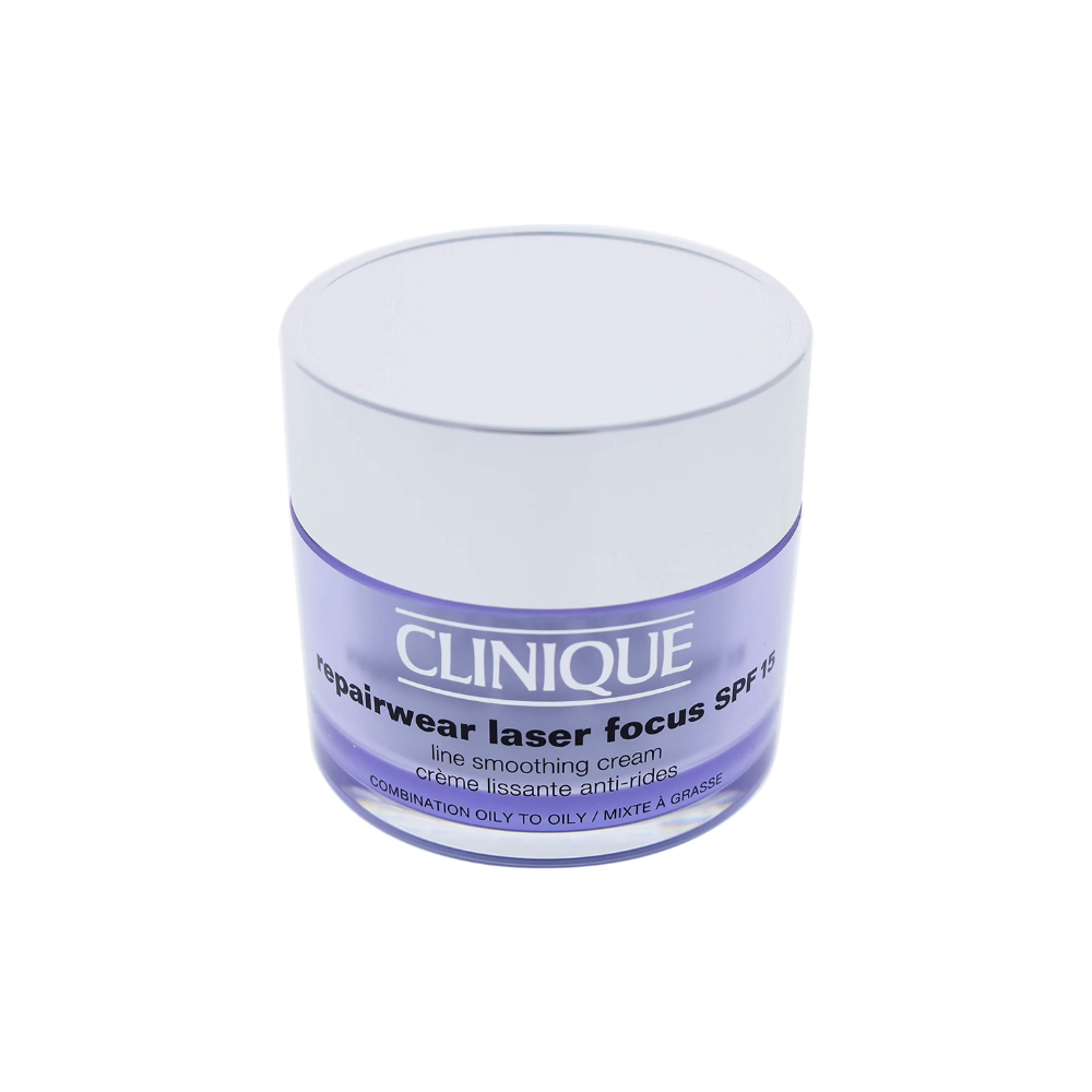 Clinique Repairwear Laser Focus Line Smoothing Face Cream SPF 15 OILY TO OILY 50mL