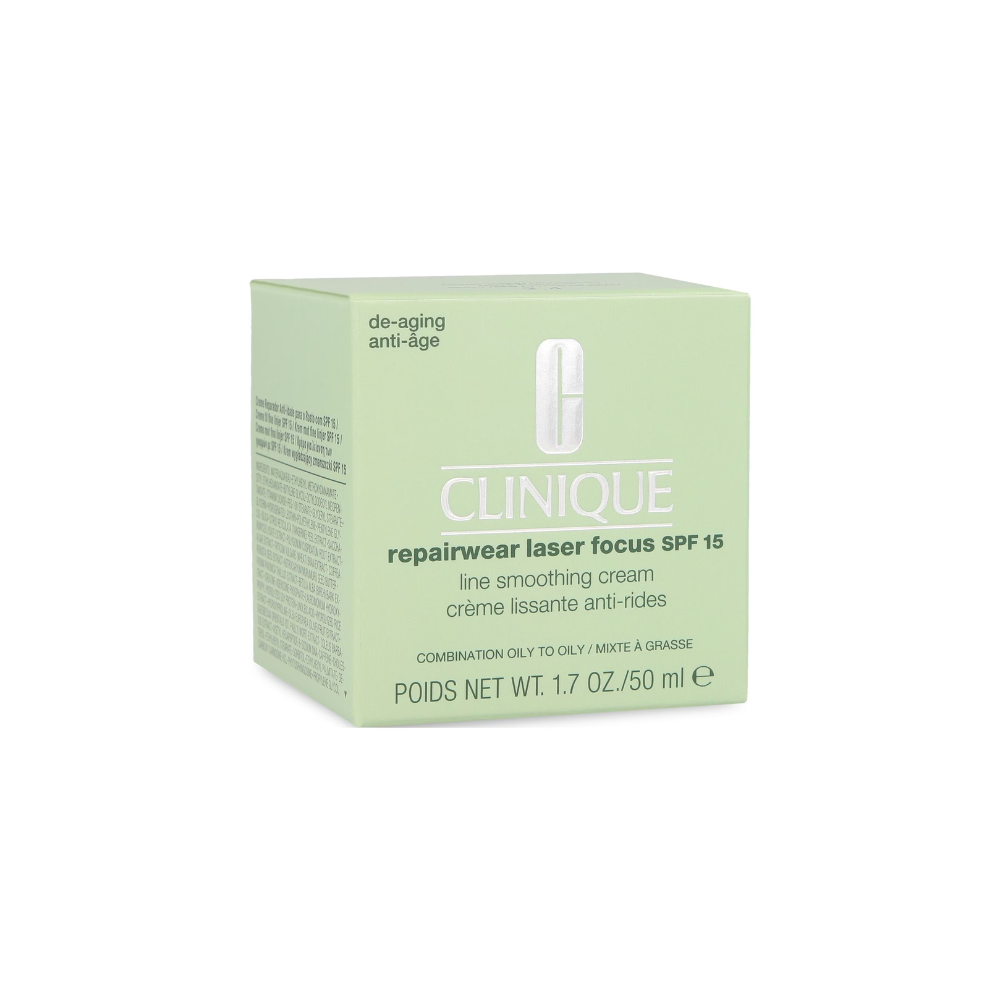 Clinique Repairwear Laser Focus Line Smoothing Face Cream SPF 15 OILY TO OILY 50mL