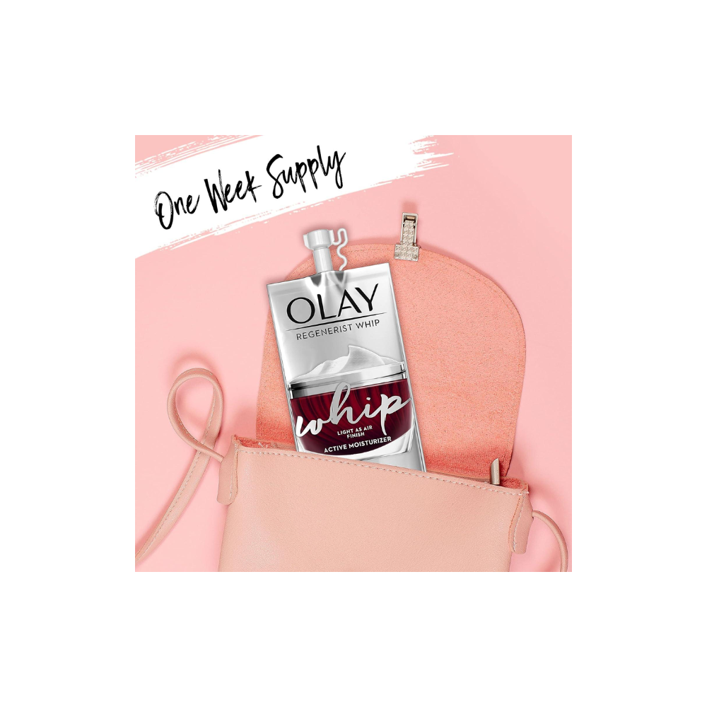 Olay Regenerist Whip Face Moisturizer SPF 25 (Mini Samples & Sachets) 7g