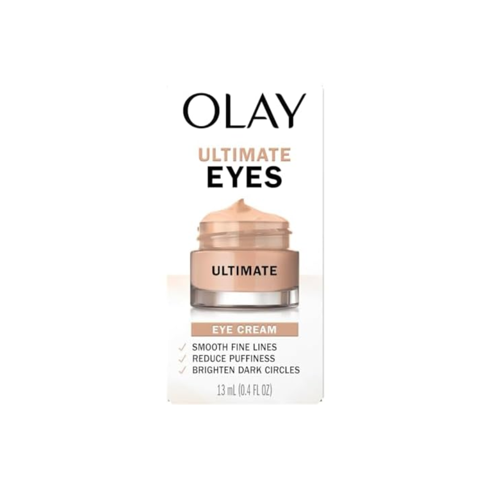 Olay Ultimate Eye Perfecting Cream for Dark Circles, Wrinkles & Puffiness 0.4 oz (Pack of 3)
