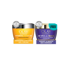 Olay Regenerist Retinol24 + Vitamin C Night Routine Bundle