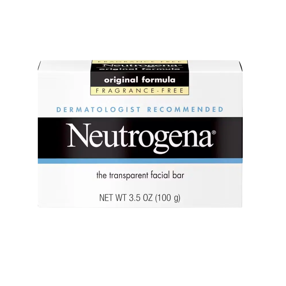 Neutrogena® Fragrance‑Free Facial Cleansing Bar 100g