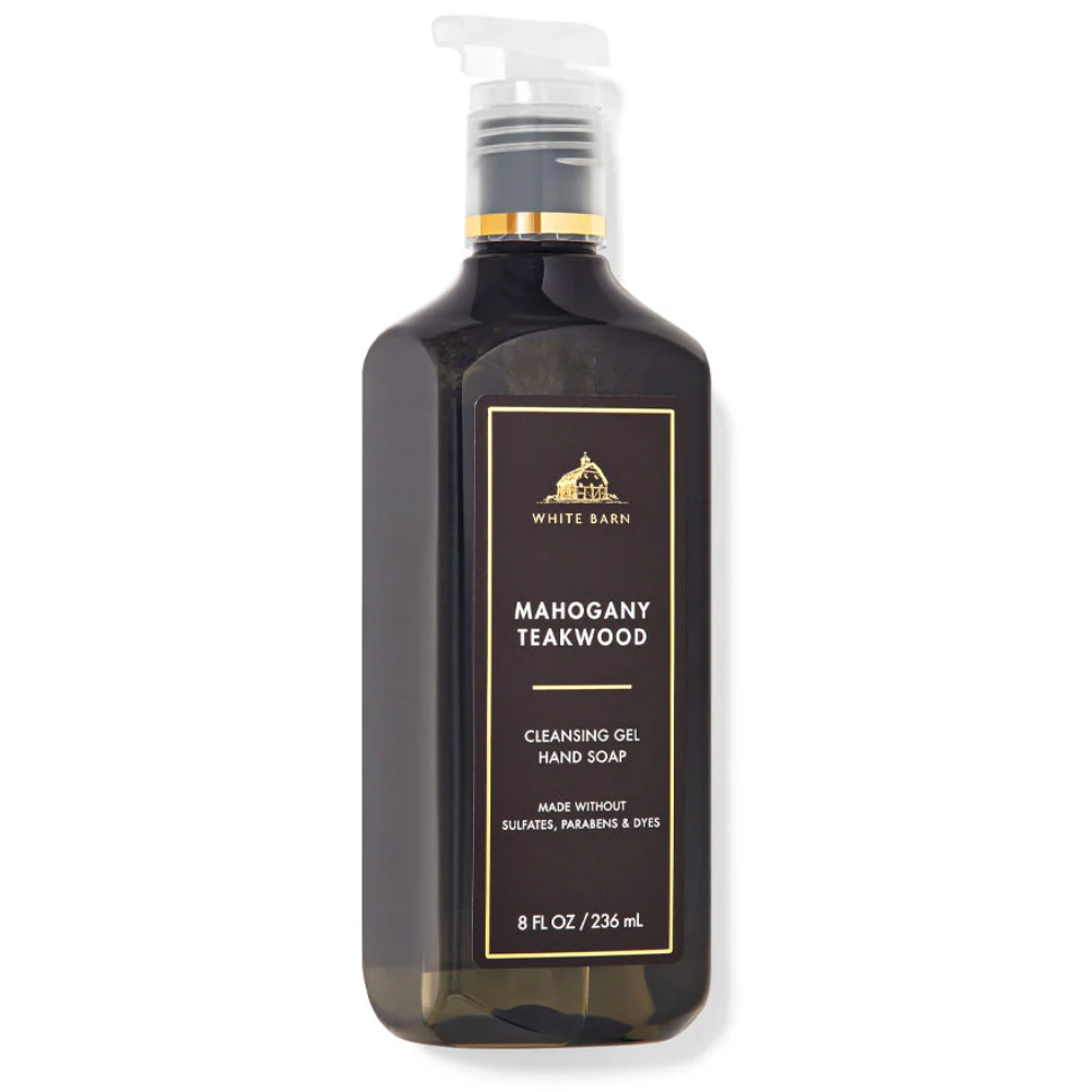 Mahogany Teakwood Cleansing Gel Hand Soap 236mL