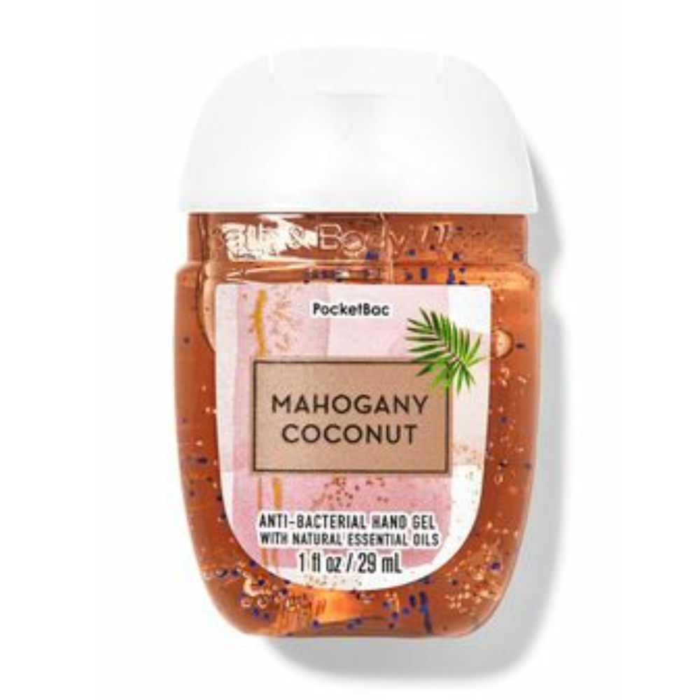 Mahogany Coconut PocketBac Hand Sanitizer 29mL