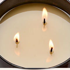 Mahogany Teakwood 3-Wick Scented Candle 411g