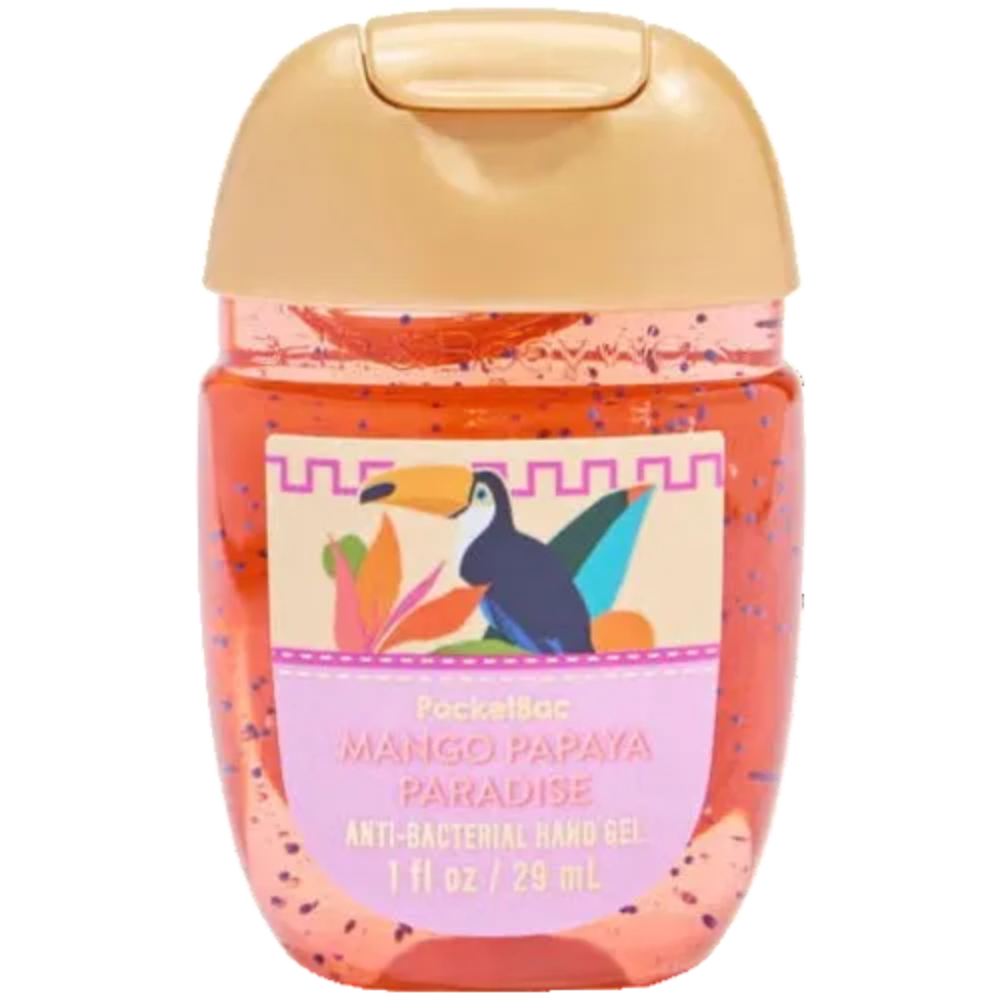 Mango Papaya Paradise PocketBac Hand Sanitizer 29mL