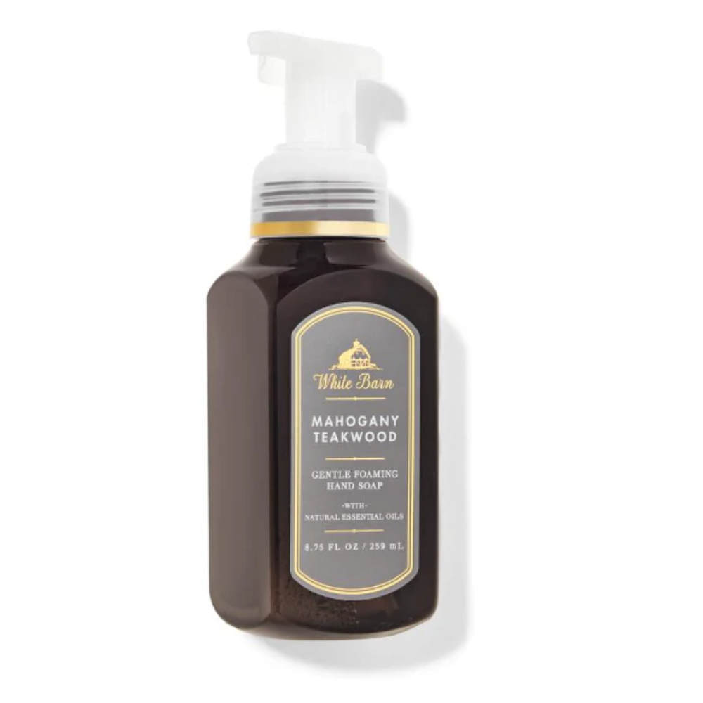 White Barn Mahogony Teakwood Gentle Foaming Hand Wash 259mL