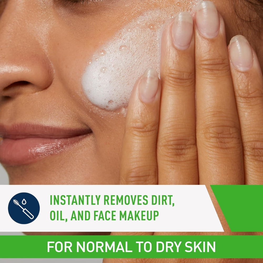 CeraVe Hydrating Cream-to-Foam Face Wash with Hyaluronic Acid 237mL