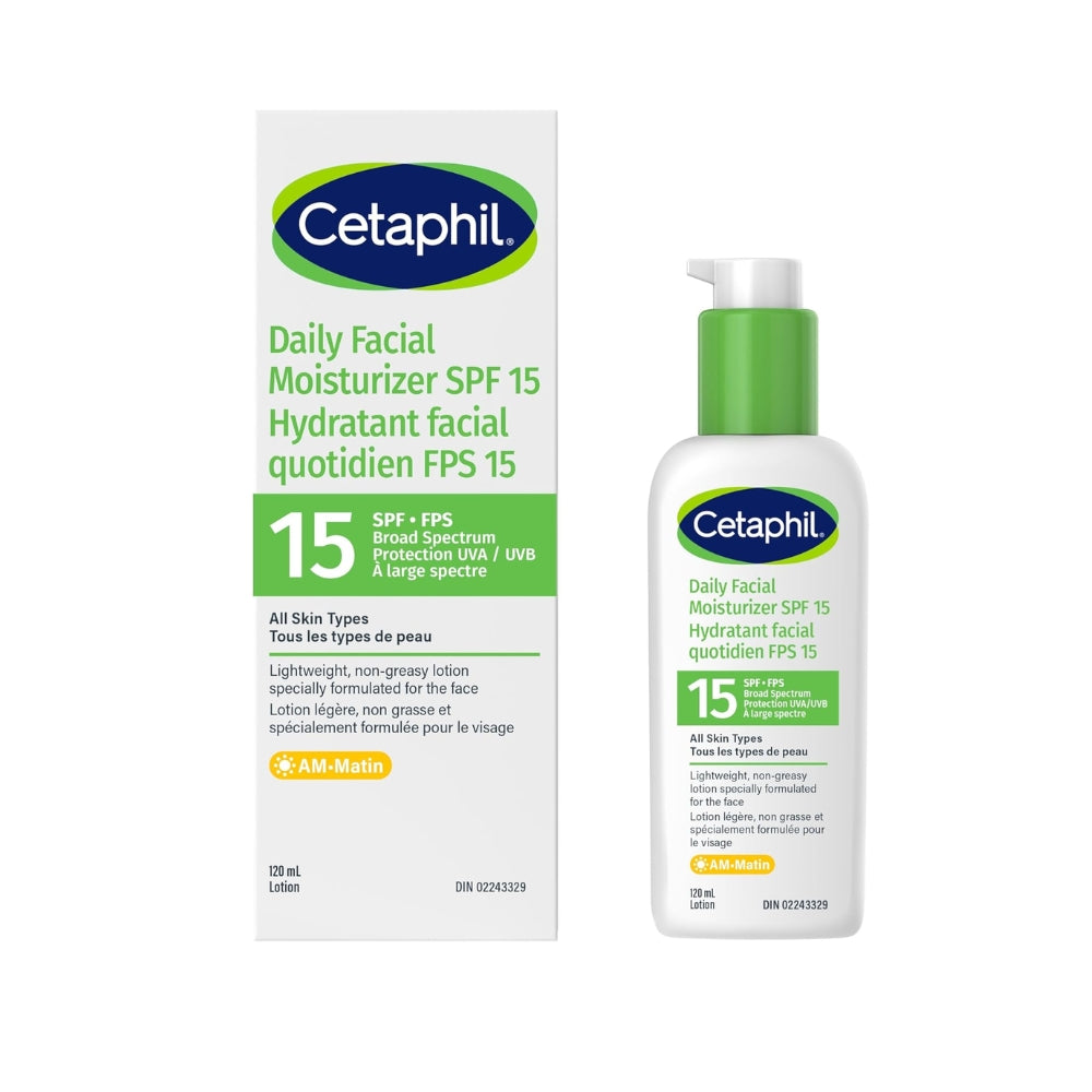 Cetaphil Sensitive Daily Facial Moisturizer SPF15 120mL