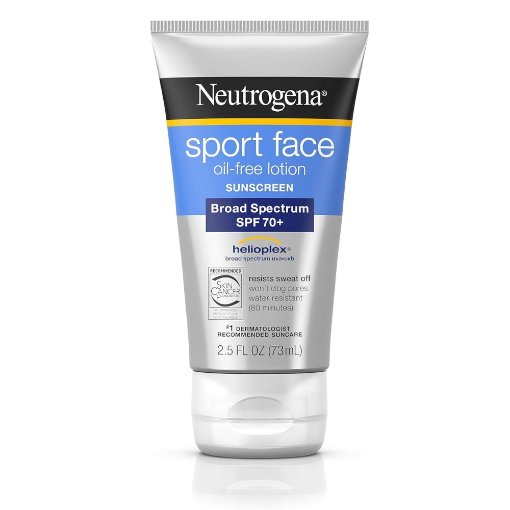Neutrogena® Sport Face Oil-Free Lotion Sunscreen Broad Spectrum SPF 70+, 73mL