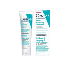CeraVe Acne Foaming Cleanser with 4% Benzoyl Peroxide & Niacinamide 150mL