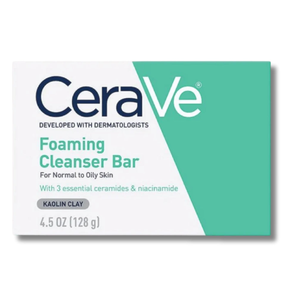 CeraVe Foaming Cleanser Bar 128g