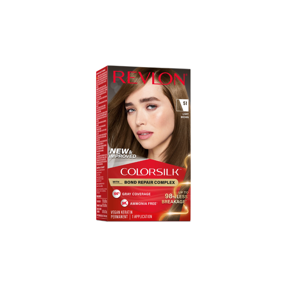 Revlon ColorSilk with Bond Repair Complex Permanent Hair Dye 130mL