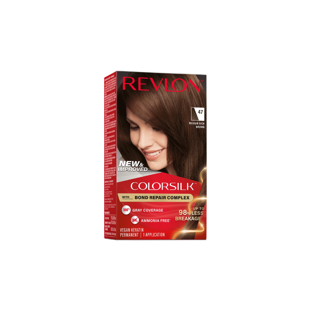 Revlon ColorSilk with Bond Repair Complex Permanent Hair Dye 130mL