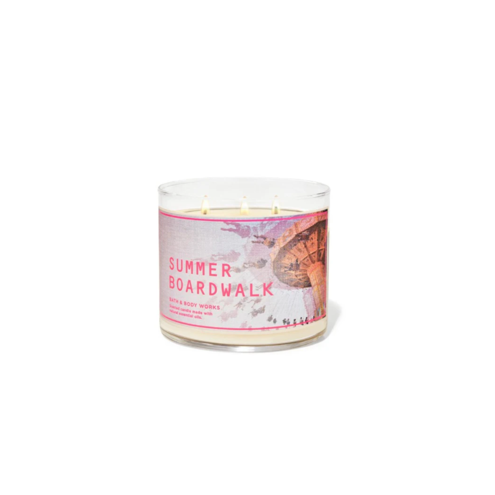 Summer Boardwalk 3-Wick Scented Candle 411g