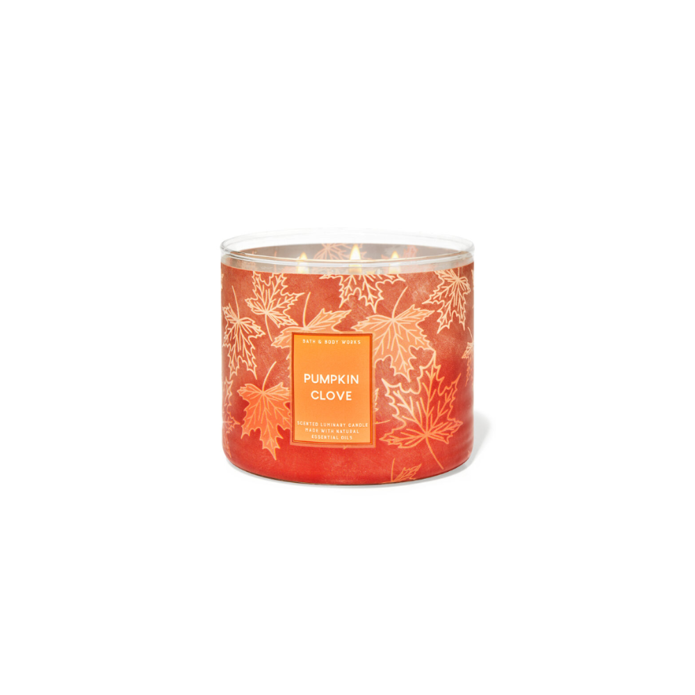 Pumpkin Clove 3-Wick Scented Candle 411g