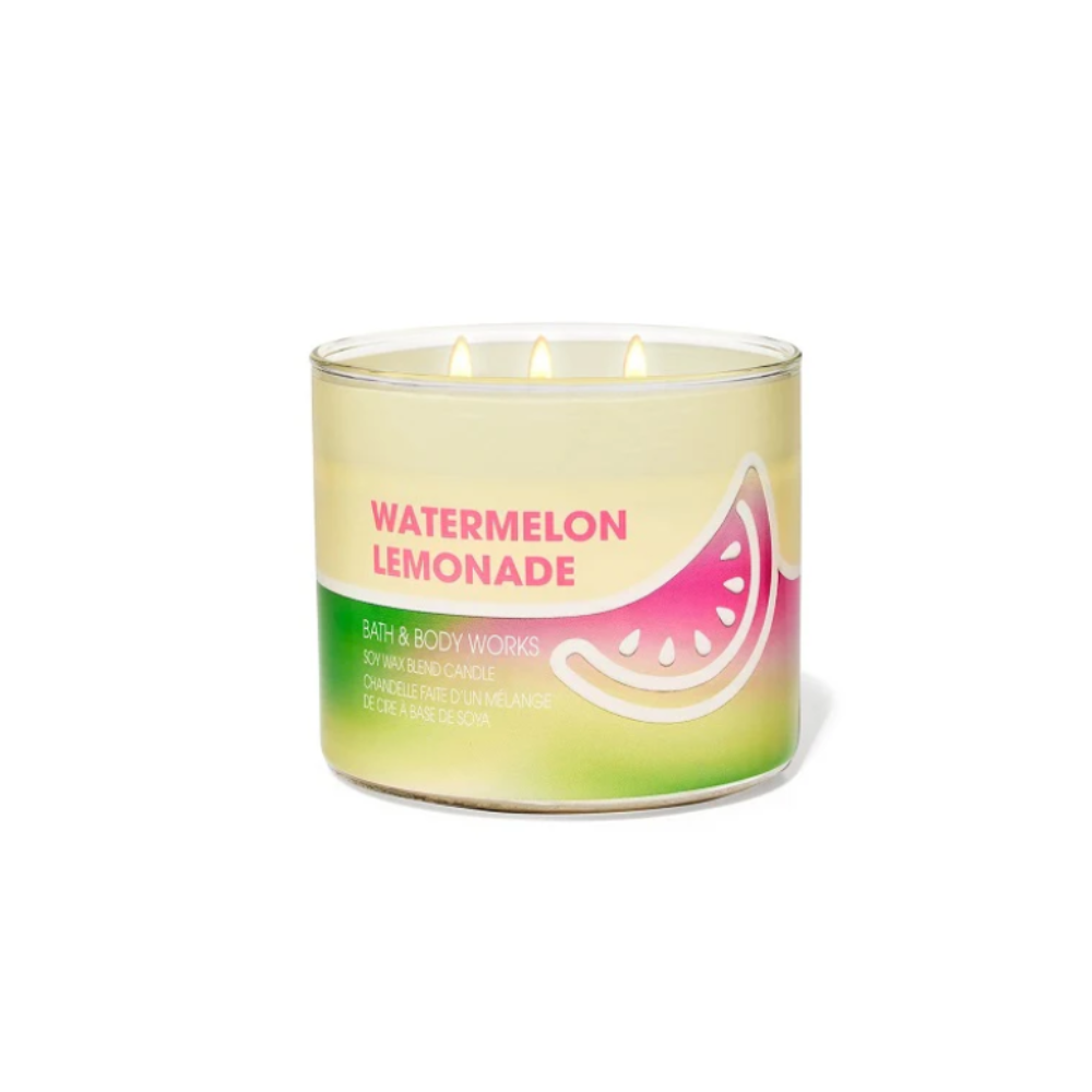 Watermelon Lemonade 3-Wick Scented Candle 411g