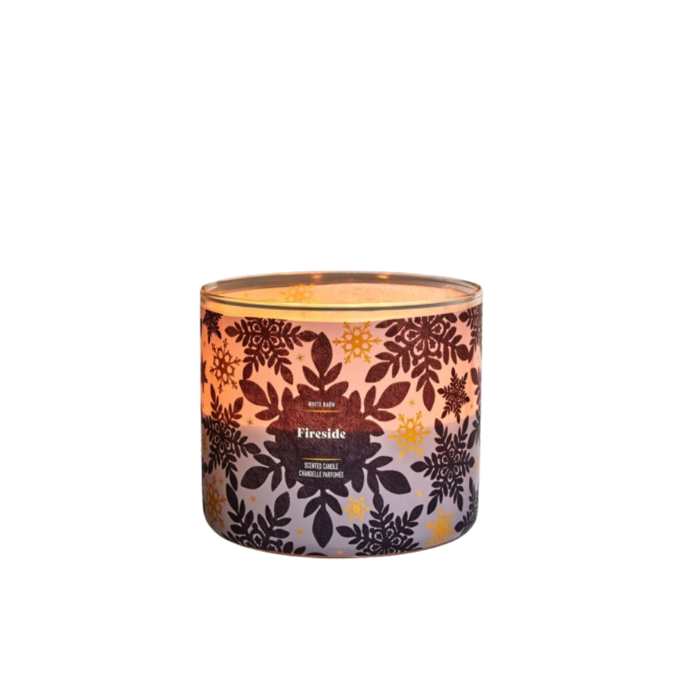 Fireside 3-Wick Scented Candle 411g