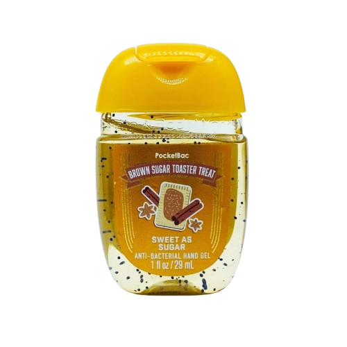 Brown Sugar Toaster Treat Pocketbac AntiBac Hand Sanitizer Gel 29mL