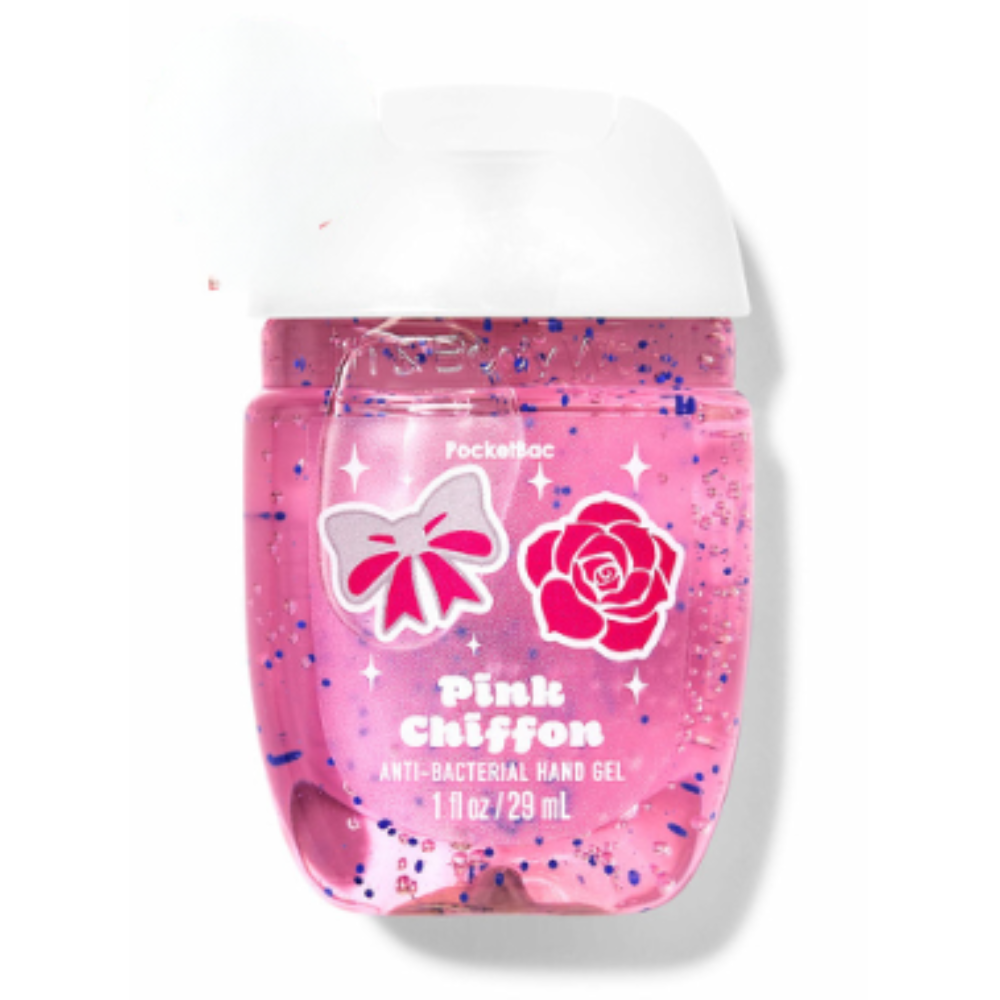 Pink Chiffon PocketBac Hand Sanitizer 29mL