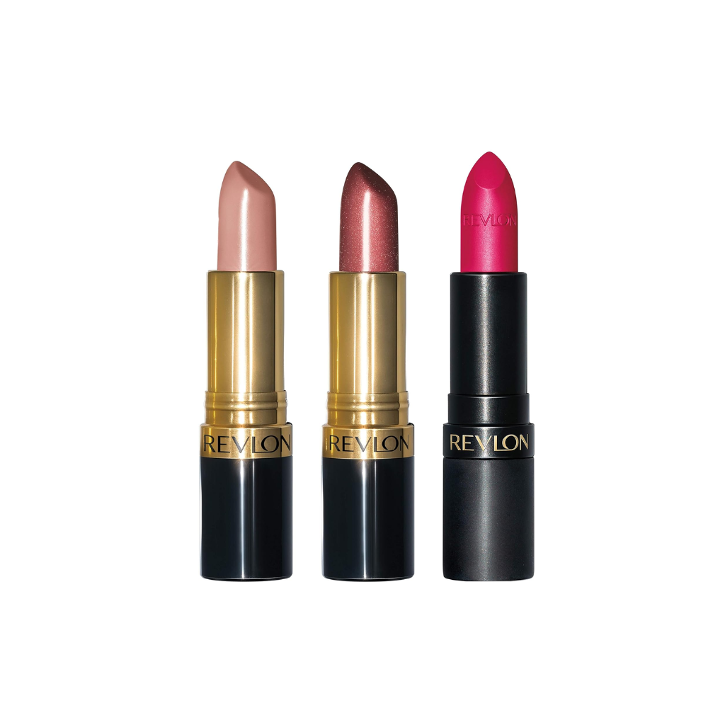 Revlon Super Lustrous 3-Piece Lipstick Gift Set 12.6g