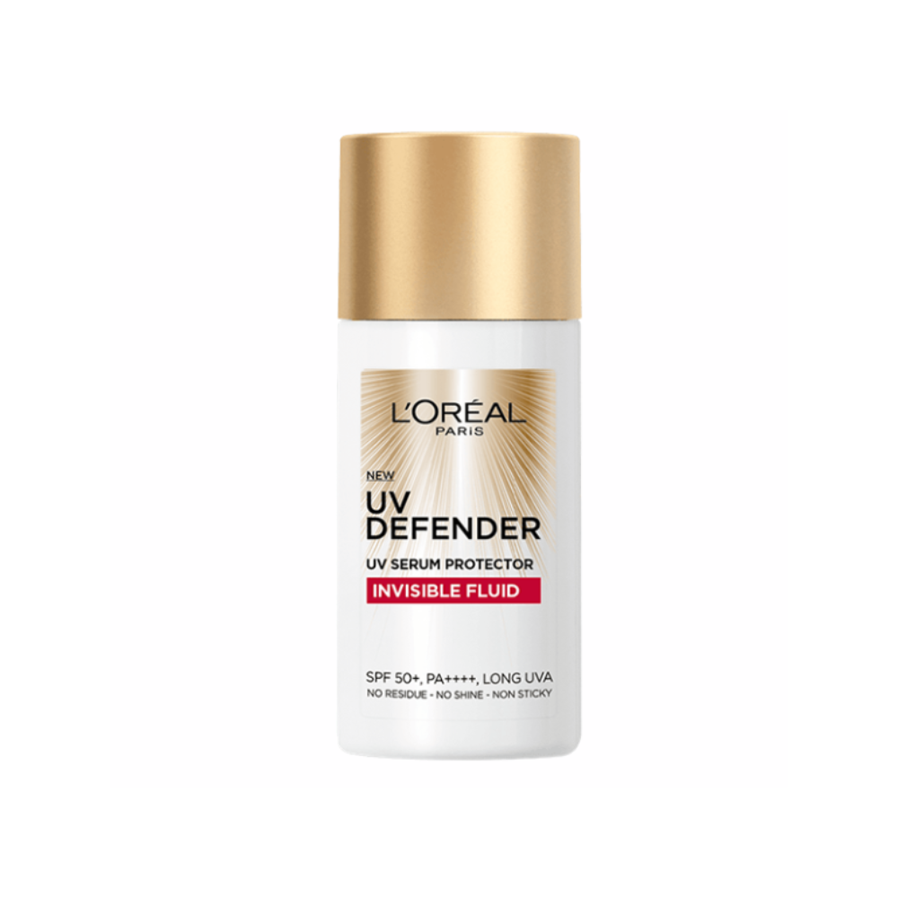 L'Oréal Paris UV Defender Invisible Fluid Sunscreen (SPF 50) 50mL