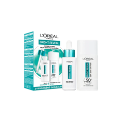 L’Oréal Paris Bright Reveal Serum 30mL + Bright Reveal UV Fluid SPF 50 50mL Set