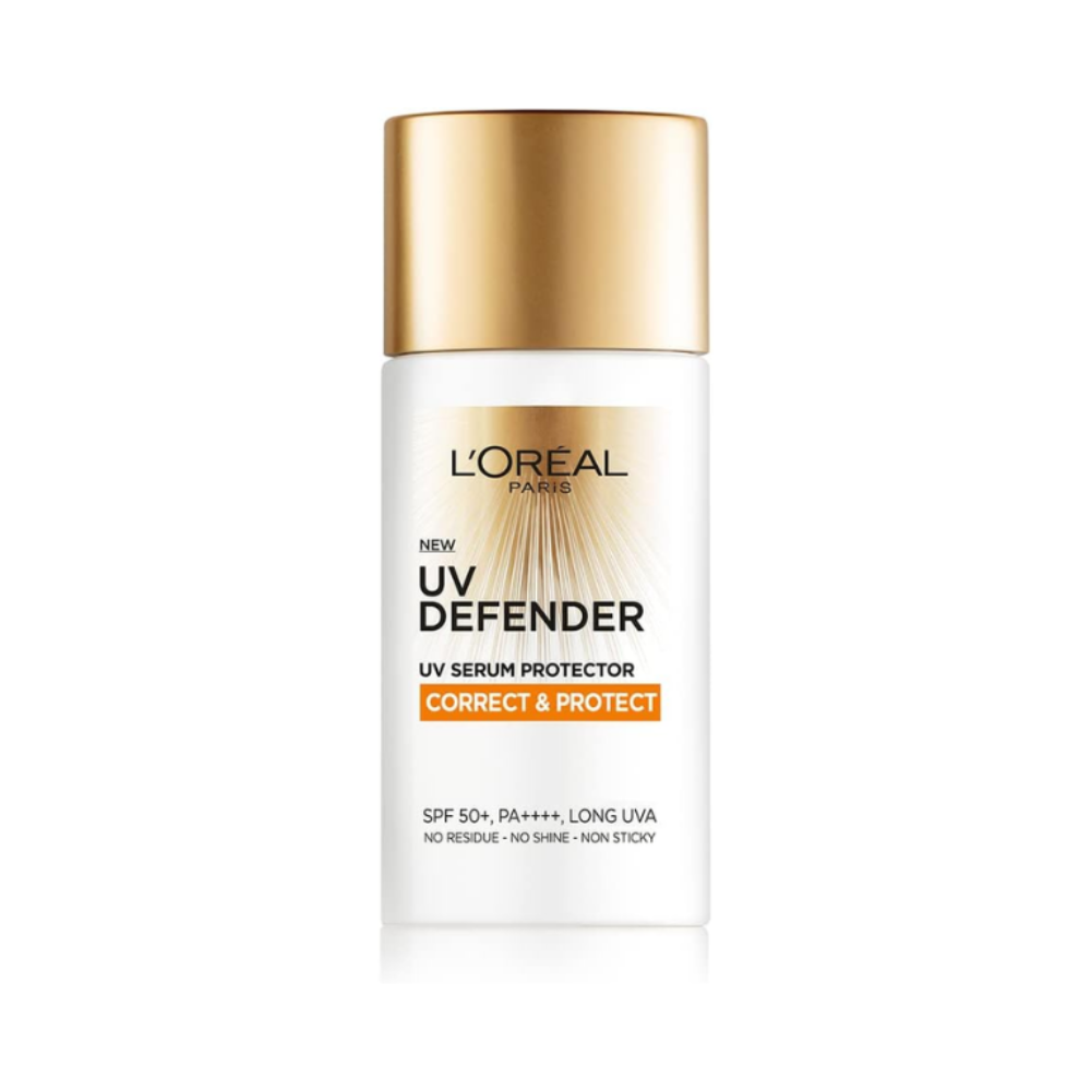 L'Oréal Paris UV Defender Correct and Protect Sunscreen (SPF 50) 50mL