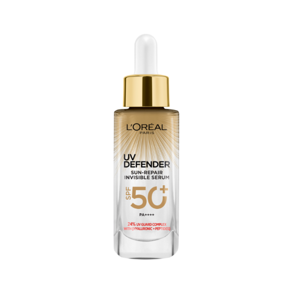 L'Oréal Paris UV Defender Sun Repair Invisible Glow Serum Sunscreen (SPF 50) 30mL