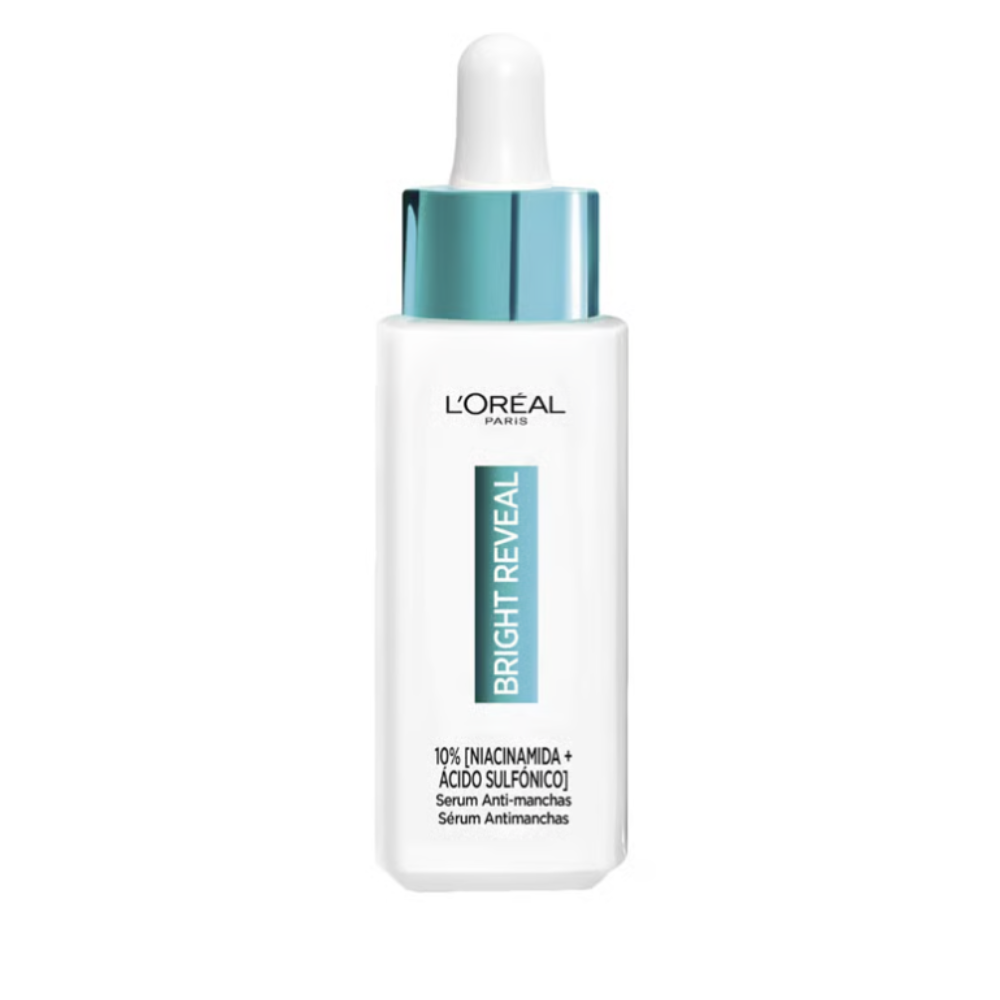 L'Oréal Paris Bright Reveal Niacinamide and amino-sulfonic acid, Dark Spot Serum 30mL