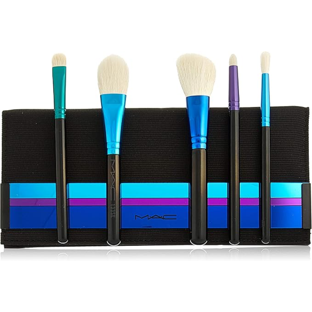 MAC Enchanted Eye Brush Kit Essentials & Brushes Bag 5 PCS