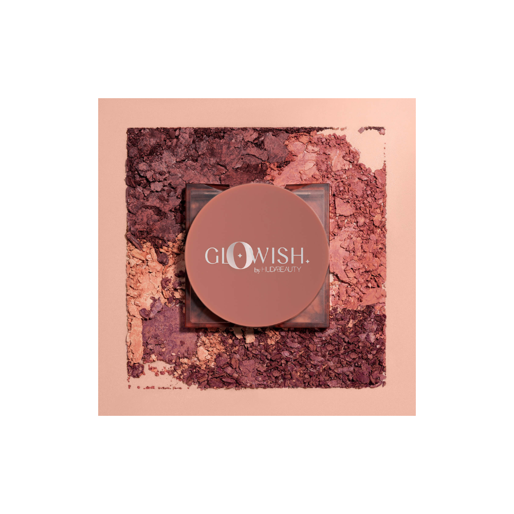 Huda Beauty Glowish Cheeky Vegan Blush Powder - Milky Rose 2.5g