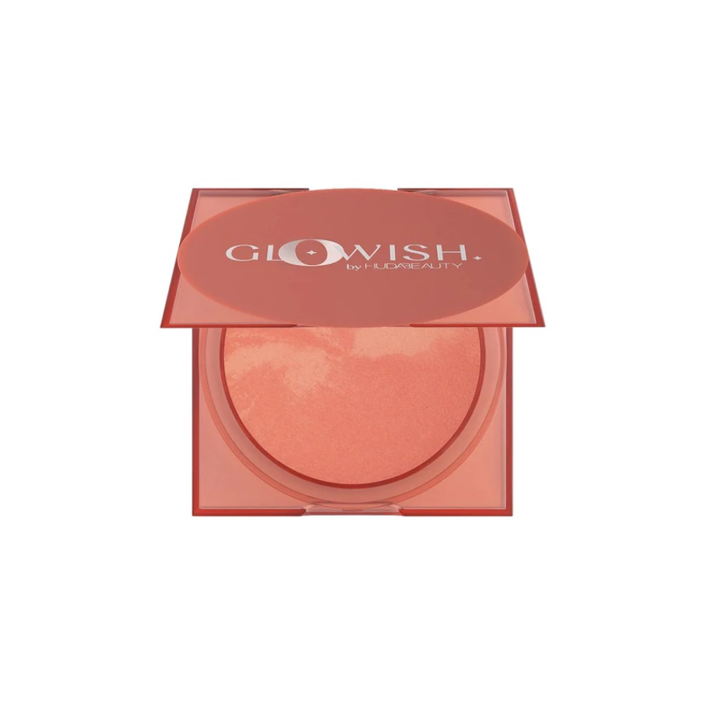 Huda Beauty Glowish Cheeky Vegan Blush Powder - Healthy Peach 2.5g