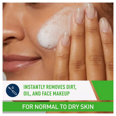 CeraVe Hydrating Cream-to-Foam Face Wash with Hyaluronic Acid 473mL