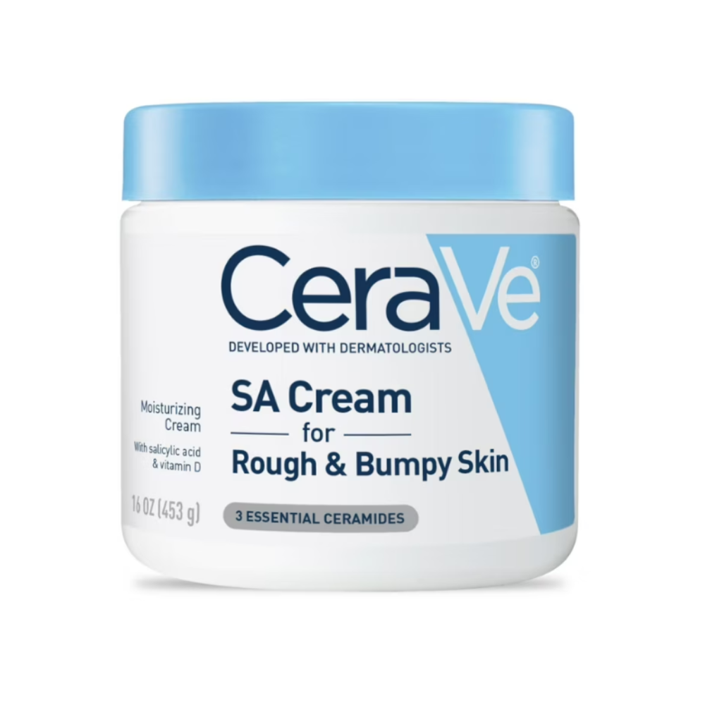 CeraVe Exfoliating SA Cream with Salicylic Acid for Rough & Bumpy Skin 453g