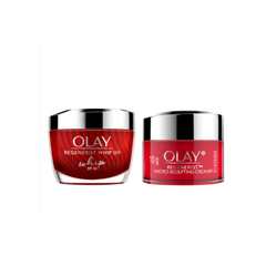 Olay Regenerist UV SPF 30 Whip Cream 50g & Regenerist Micro-Sculpting Hydrating Cream Set 50g